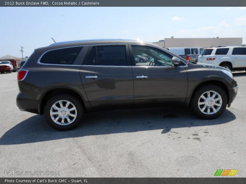 Cocoa Metallic / Cashmere 2012 Buick Enclave FWD