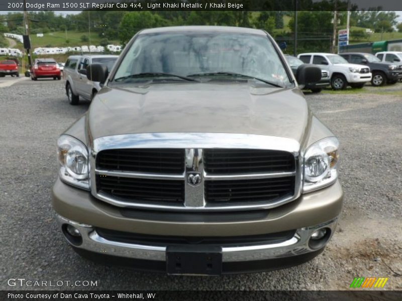 Light Khaki Metallic / Khaki Beige 2007 Dodge Ram 1500 SLT Regular Cab 4x4