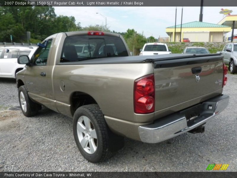 Light Khaki Metallic / Khaki Beige 2007 Dodge Ram 1500 SLT Regular Cab 4x4
