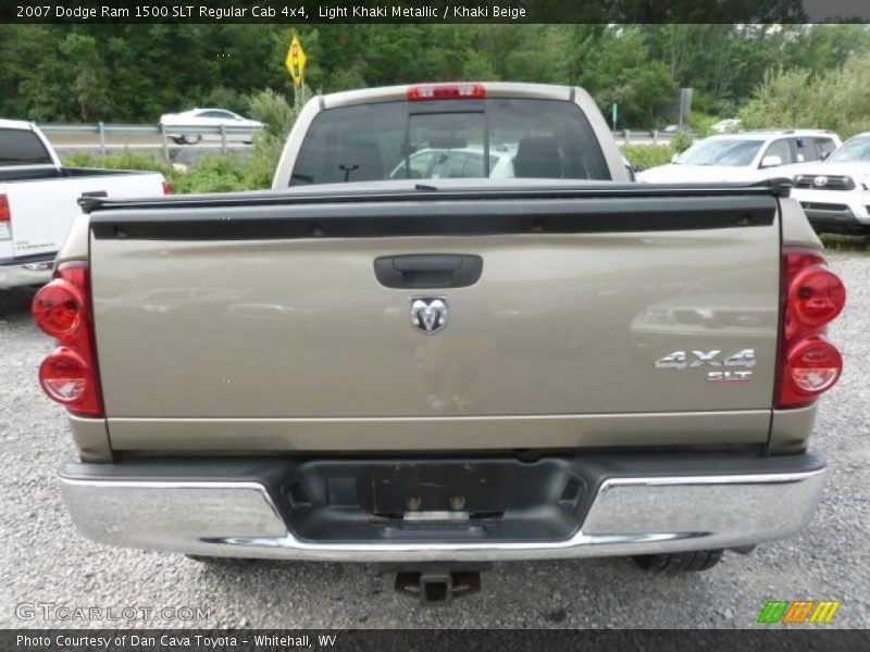 Light Khaki Metallic / Khaki Beige 2007 Dodge Ram 1500 SLT Regular Cab 4x4