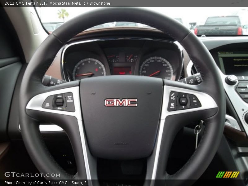 Mocha Steel Metallic / Brownstone 2012 GMC Terrain SLT