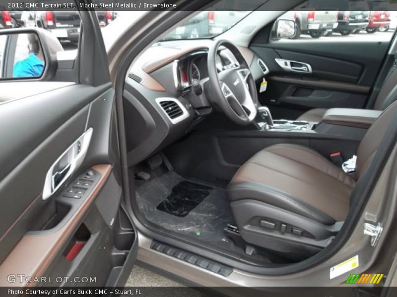 Mocha Steel Metallic / Brownstone 2012 GMC Terrain SLT