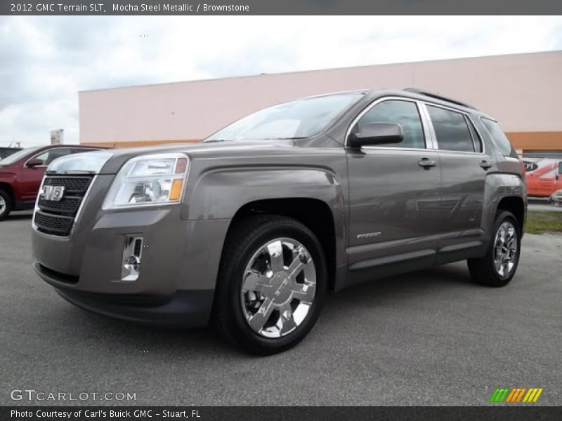 Mocha Steel Metallic / Brownstone 2012 GMC Terrain SLT