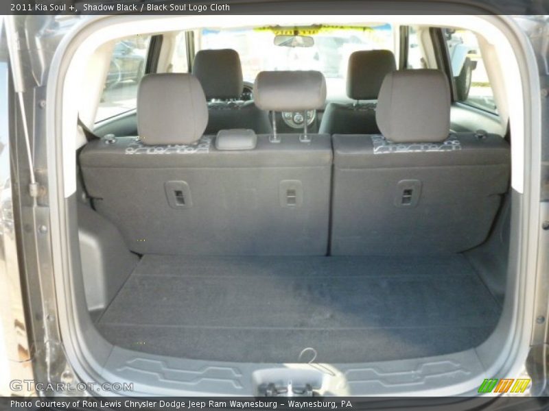 Shadow Black / Black Soul Logo Cloth 2011 Kia Soul +