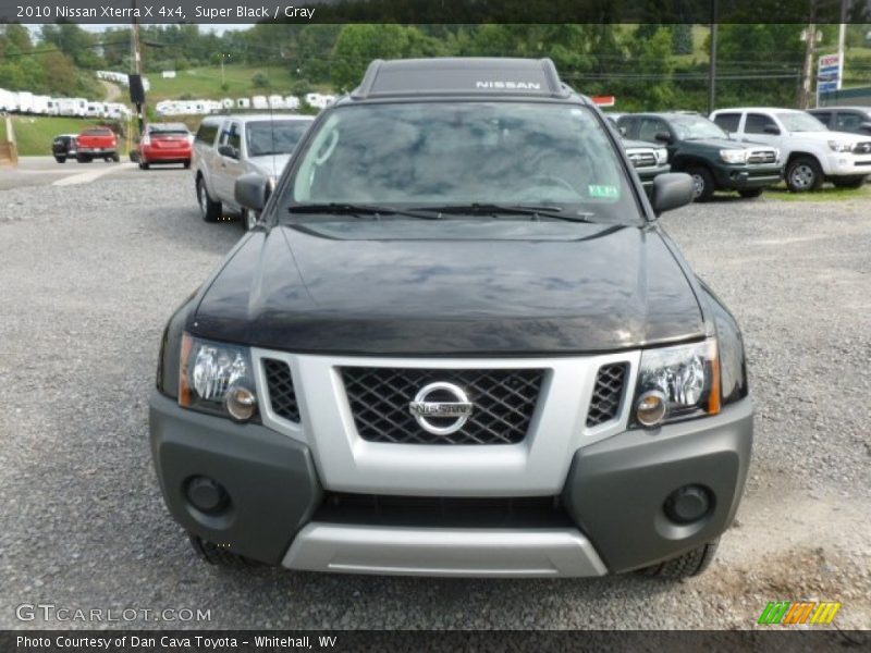 Super Black / Gray 2010 Nissan Xterra X 4x4
