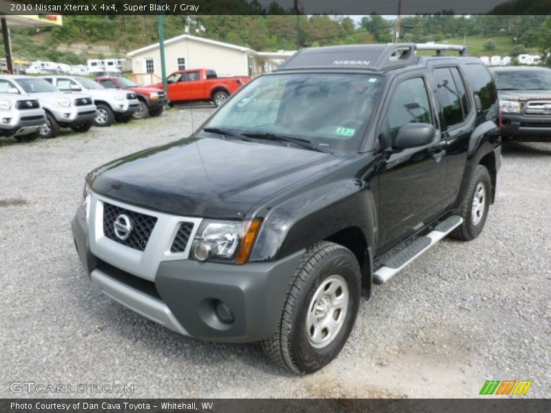 Super Black / Gray 2010 Nissan Xterra X 4x4
