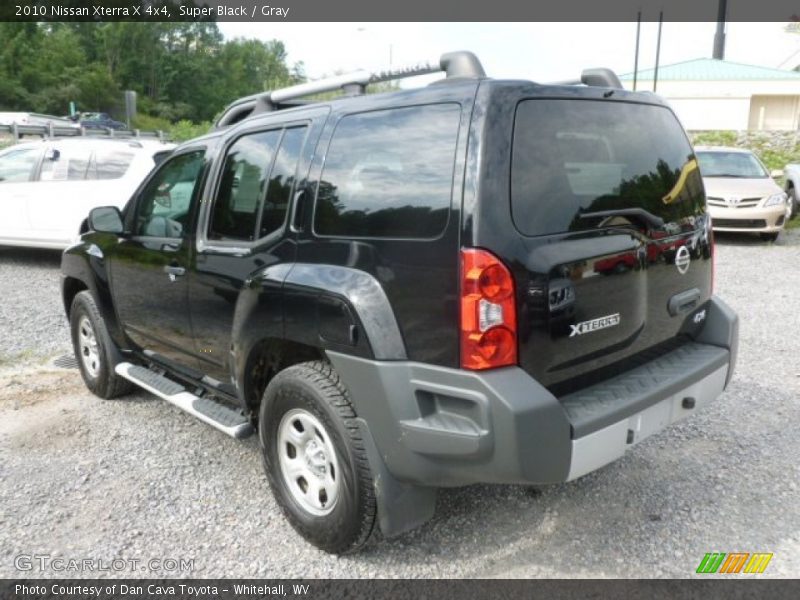 Super Black / Gray 2010 Nissan Xterra X 4x4