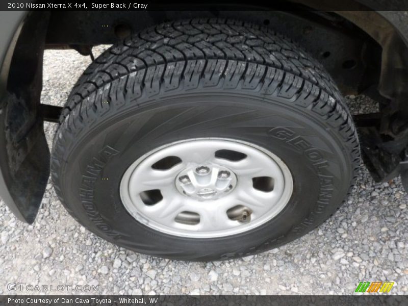 Super Black / Gray 2010 Nissan Xterra X 4x4