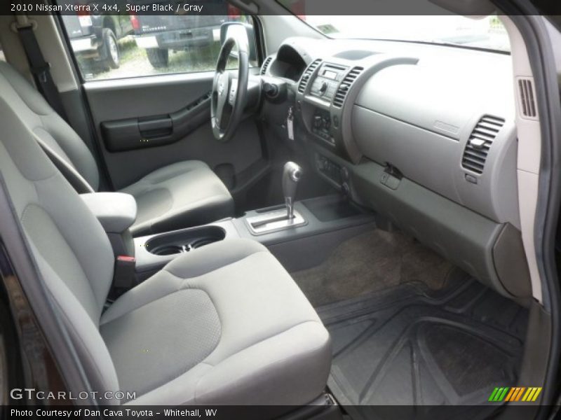 Super Black / Gray 2010 Nissan Xterra X 4x4