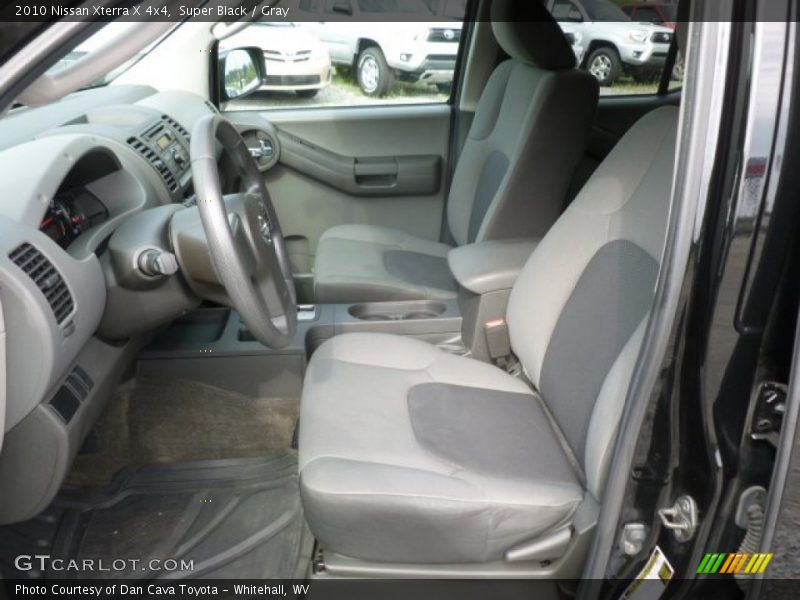 Super Black / Gray 2010 Nissan Xterra X 4x4