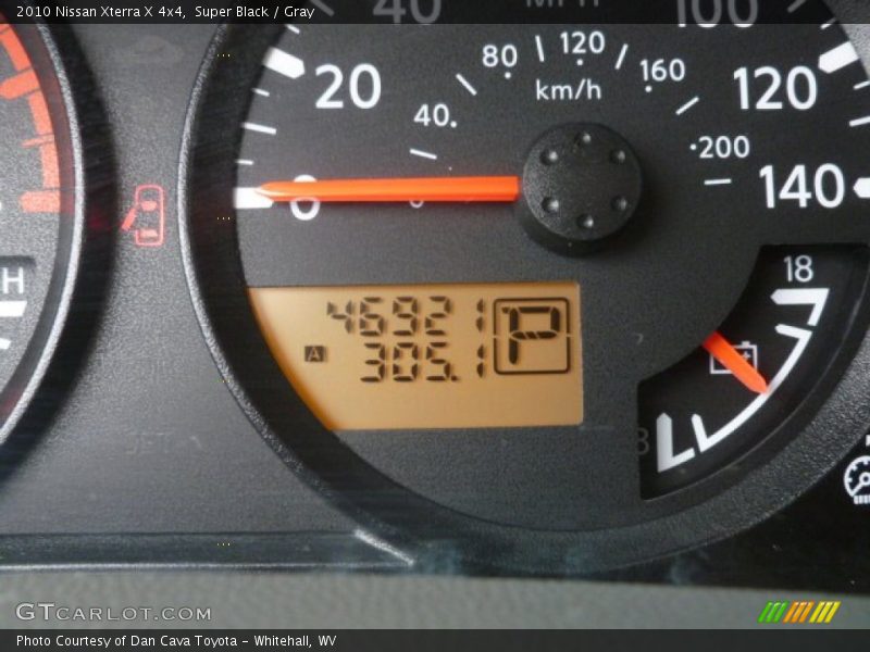 Super Black / Gray 2010 Nissan Xterra X 4x4