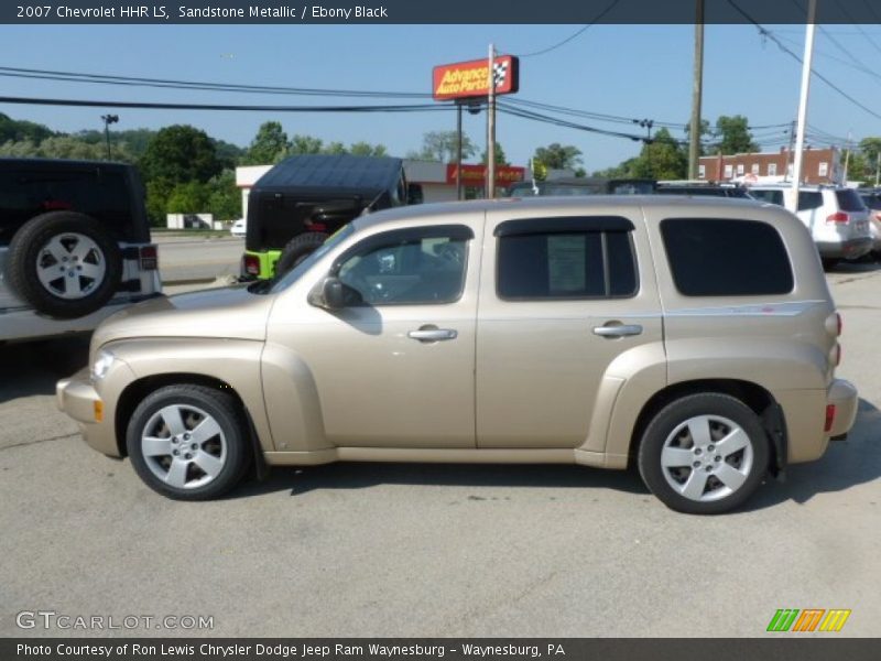 Sandstone Metallic / Ebony Black 2007 Chevrolet HHR LS