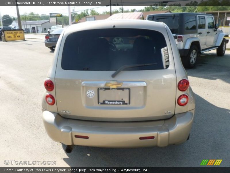 Sandstone Metallic / Ebony Black 2007 Chevrolet HHR LS