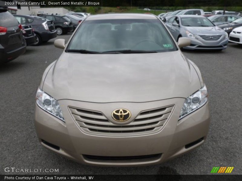Desert Sand Metallic / Bisque 2009 Toyota Camry LE