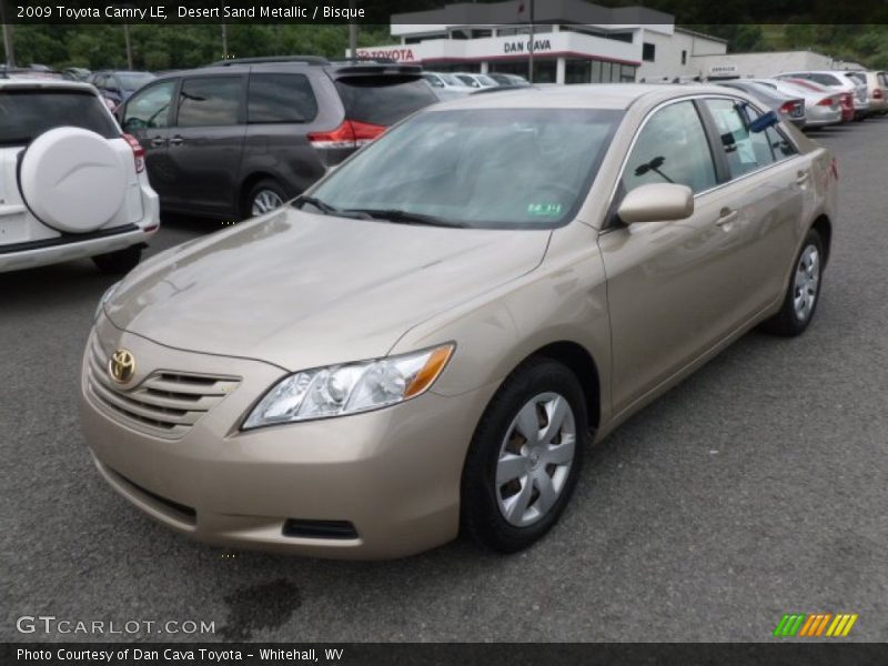 Desert Sand Metallic / Bisque 2009 Toyota Camry LE