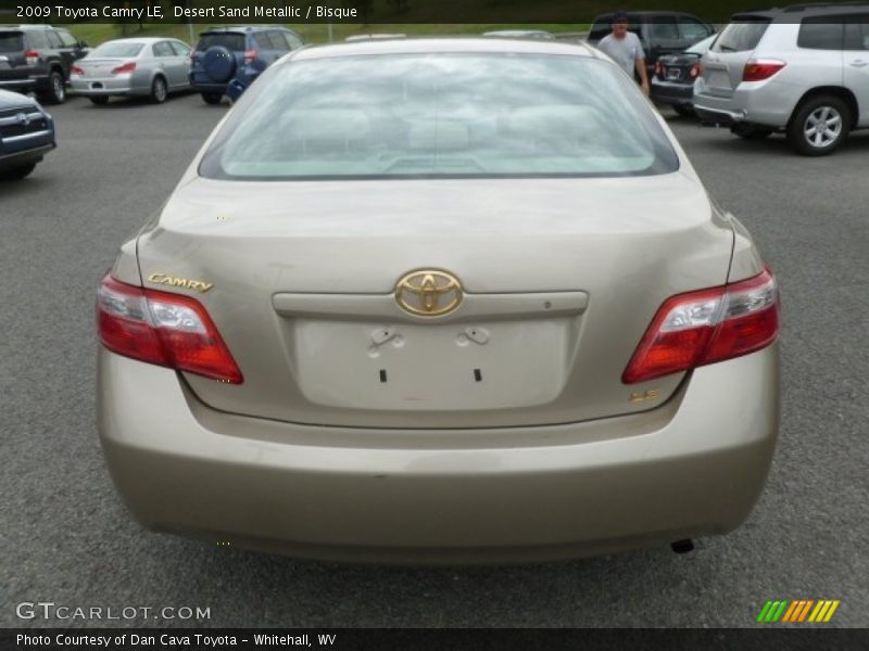 Desert Sand Metallic / Bisque 2009 Toyota Camry LE