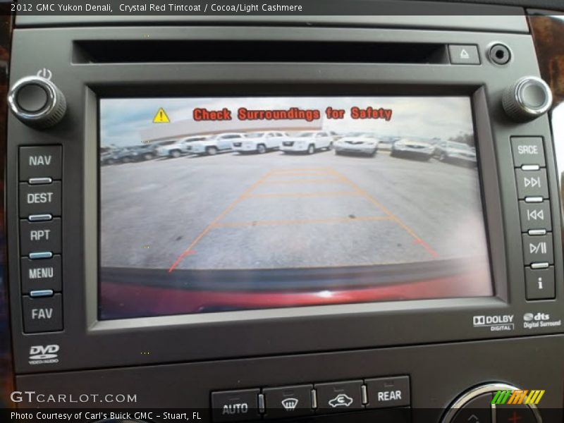 Crystal Red Tintcoat / Cocoa/Light Cashmere 2012 GMC Yukon Denali
