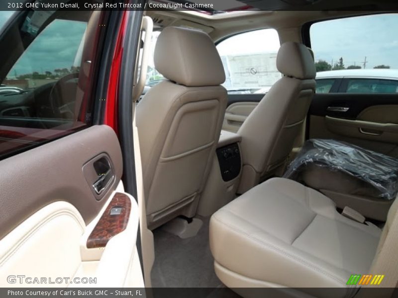 Crystal Red Tintcoat / Cocoa/Light Cashmere 2012 GMC Yukon Denali