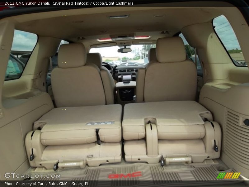 Crystal Red Tintcoat / Cocoa/Light Cashmere 2012 GMC Yukon Denali