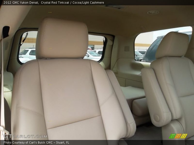 Crystal Red Tintcoat / Cocoa/Light Cashmere 2012 GMC Yukon Denali