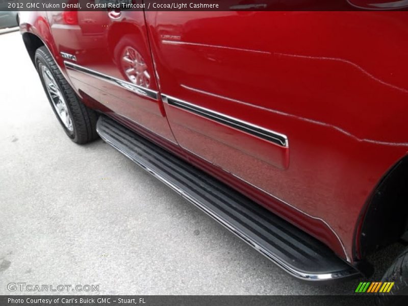 Crystal Red Tintcoat / Cocoa/Light Cashmere 2012 GMC Yukon Denali