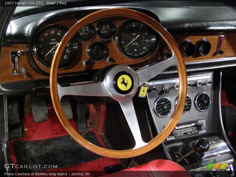Silver / Red 1967 Ferrari 330 GTC