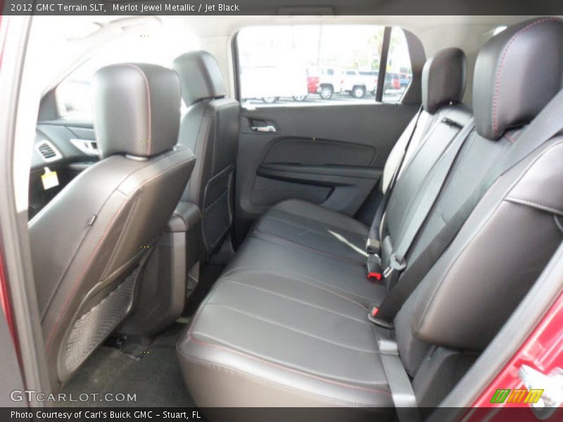 Merlot Jewel Metallic / Jet Black 2012 GMC Terrain SLT