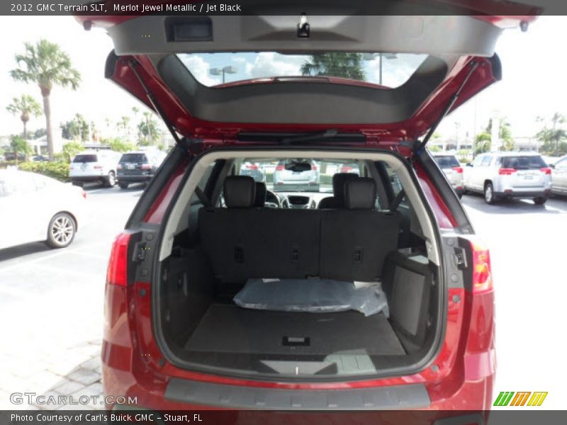Merlot Jewel Metallic / Jet Black 2012 GMC Terrain SLT