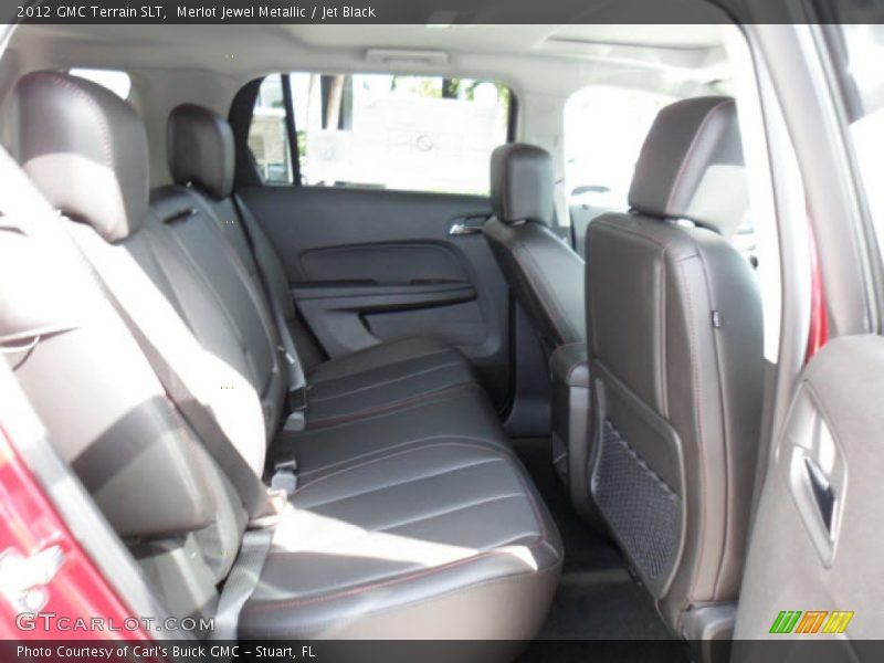 Merlot Jewel Metallic / Jet Black 2012 GMC Terrain SLT