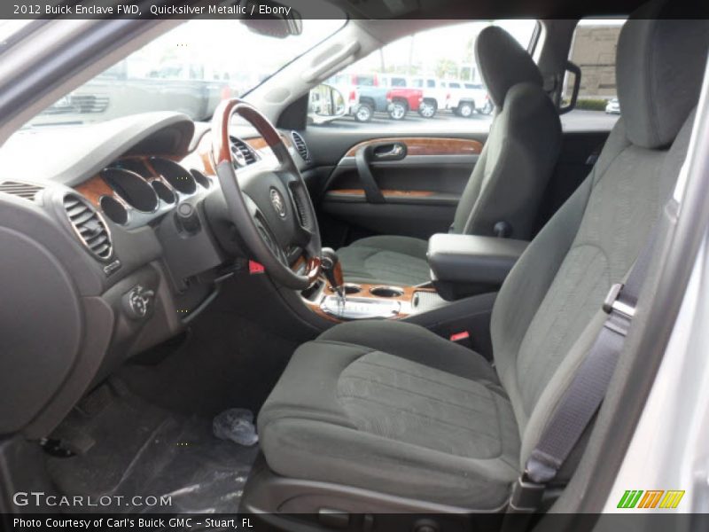 Front Seat of 2012 Enclave FWD