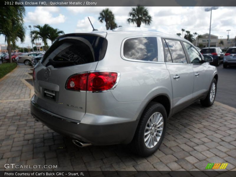 Quicksilver Metallic / Ebony 2012 Buick Enclave FWD