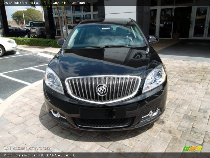 Black Onyx / Medium Titanium 2012 Buick Verano FWD