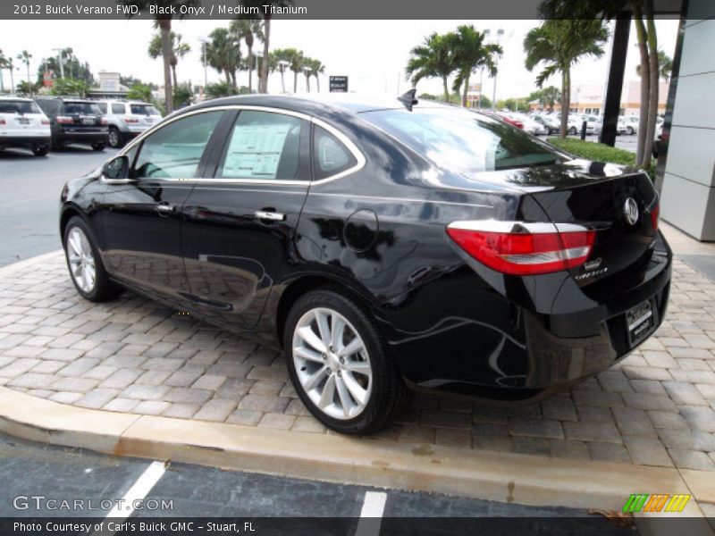 Black Onyx / Medium Titanium 2012 Buick Verano FWD