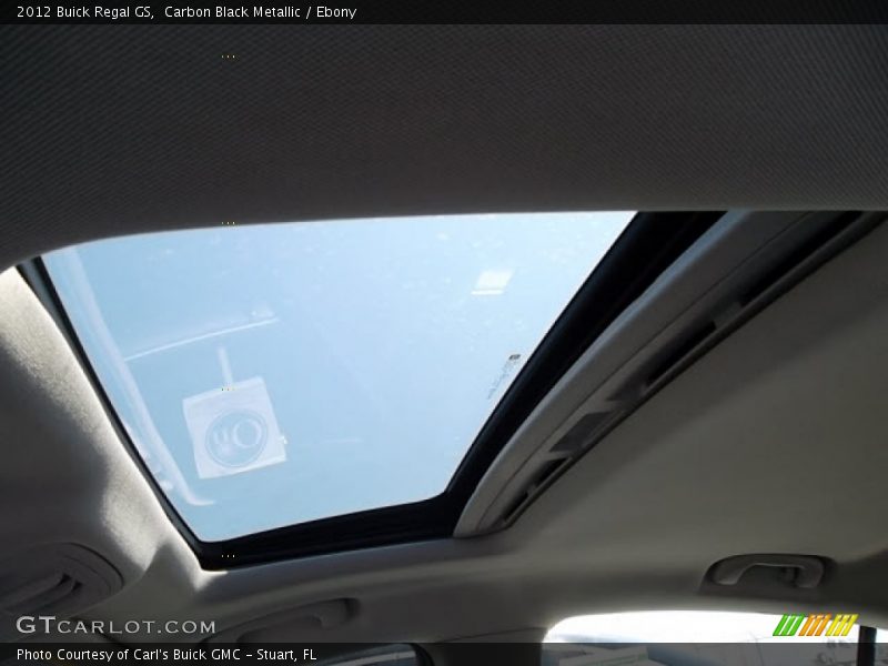 Sunroof of 2012 Regal GS