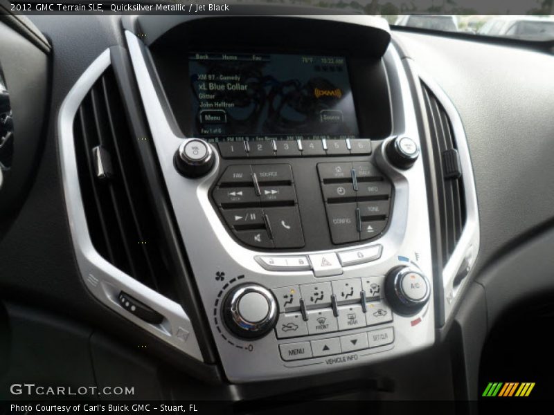 Quicksilver Metallic / Jet Black 2012 GMC Terrain SLE