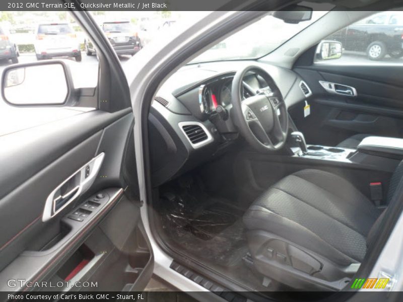 Quicksilver Metallic / Jet Black 2012 GMC Terrain SLE