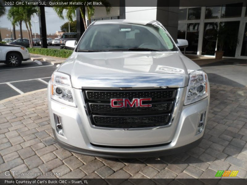 Quicksilver Metallic / Jet Black 2012 GMC Terrain SLE