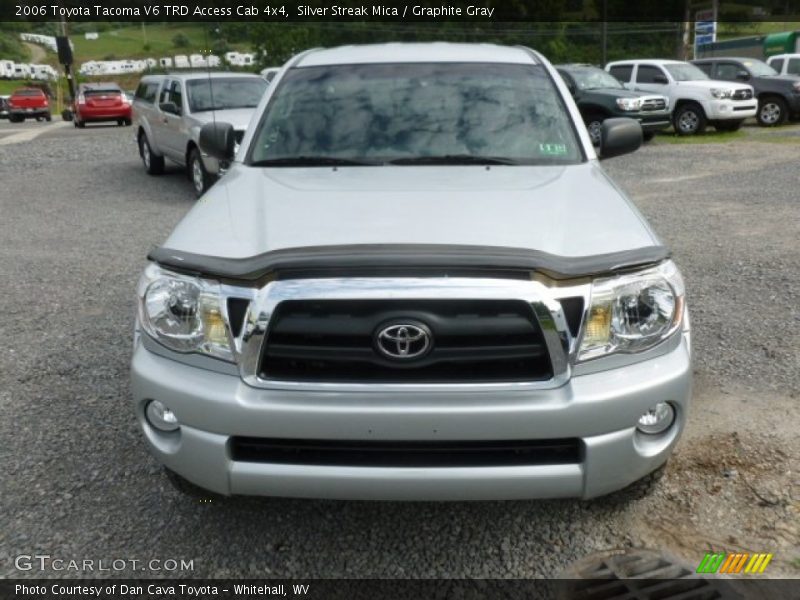 Silver Streak Mica / Graphite Gray 2006 Toyota Tacoma V6 TRD Access Cab 4x4