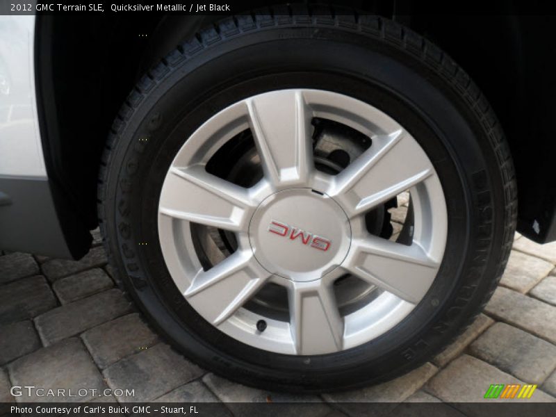 Quicksilver Metallic / Jet Black 2012 GMC Terrain SLE