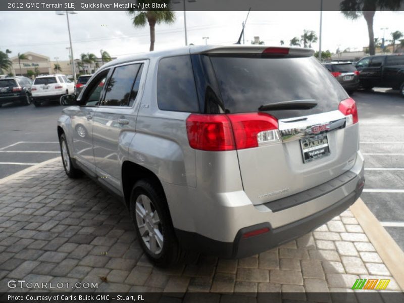 Quicksilver Metallic / Jet Black 2012 GMC Terrain SLE