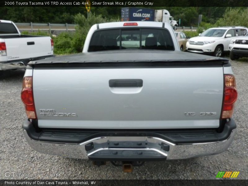 Silver Streak Mica / Graphite Gray 2006 Toyota Tacoma V6 TRD Access Cab 4x4