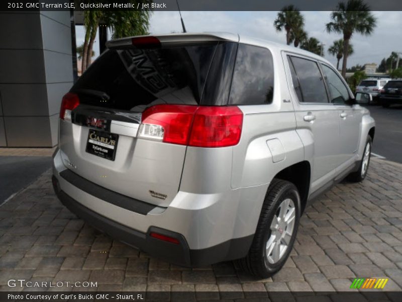 Quicksilver Metallic / Jet Black 2012 GMC Terrain SLE
