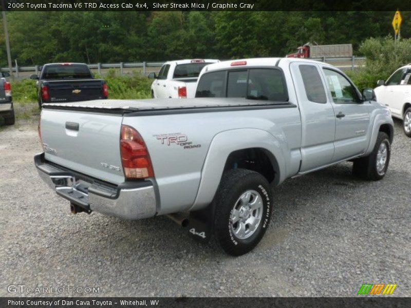 Silver Streak Mica / Graphite Gray 2006 Toyota Tacoma V6 TRD Access Cab 4x4