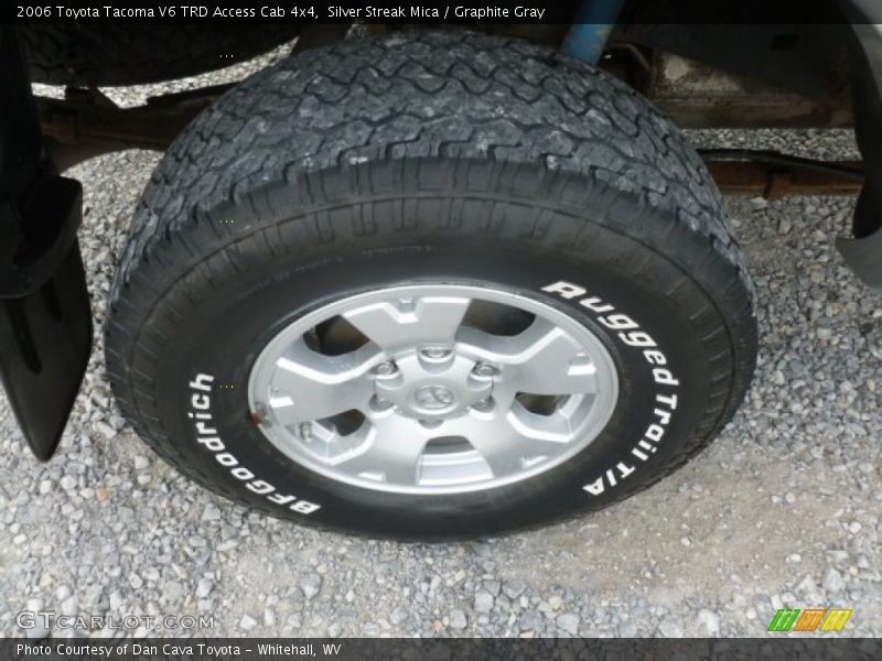 Silver Streak Mica / Graphite Gray 2006 Toyota Tacoma V6 TRD Access Cab 4x4