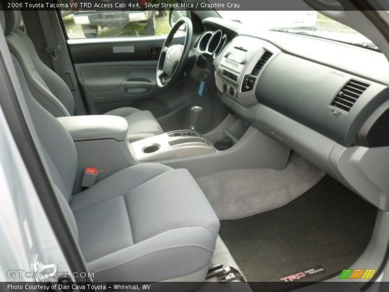 Silver Streak Mica / Graphite Gray 2006 Toyota Tacoma V6 TRD Access Cab 4x4