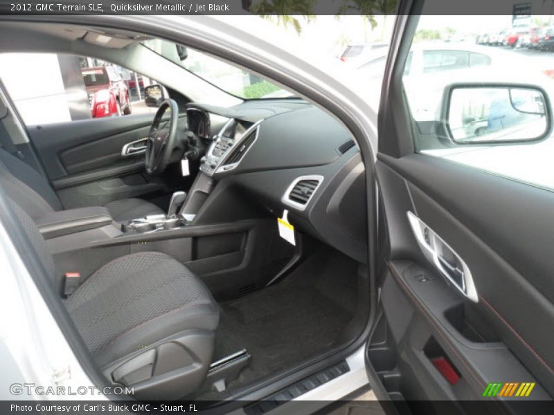 Quicksilver Metallic / Jet Black 2012 GMC Terrain SLE
