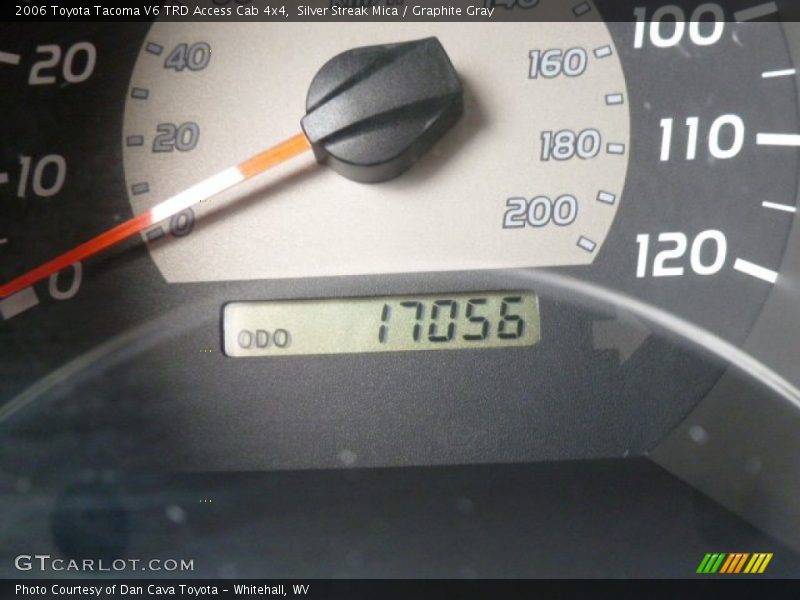 Silver Streak Mica / Graphite Gray 2006 Toyota Tacoma V6 TRD Access Cab 4x4