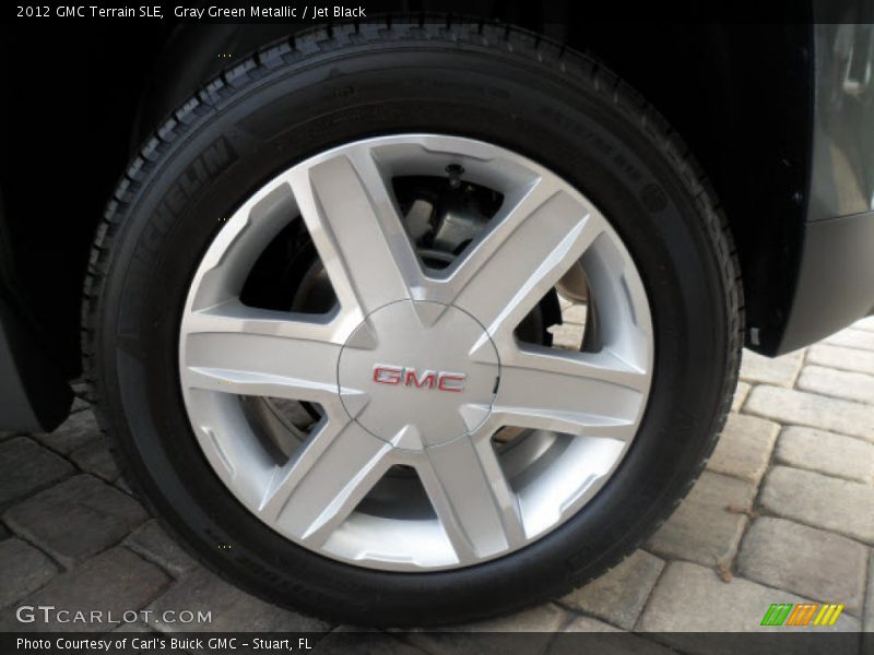 Gray Green Metallic / Jet Black 2012 GMC Terrain SLE