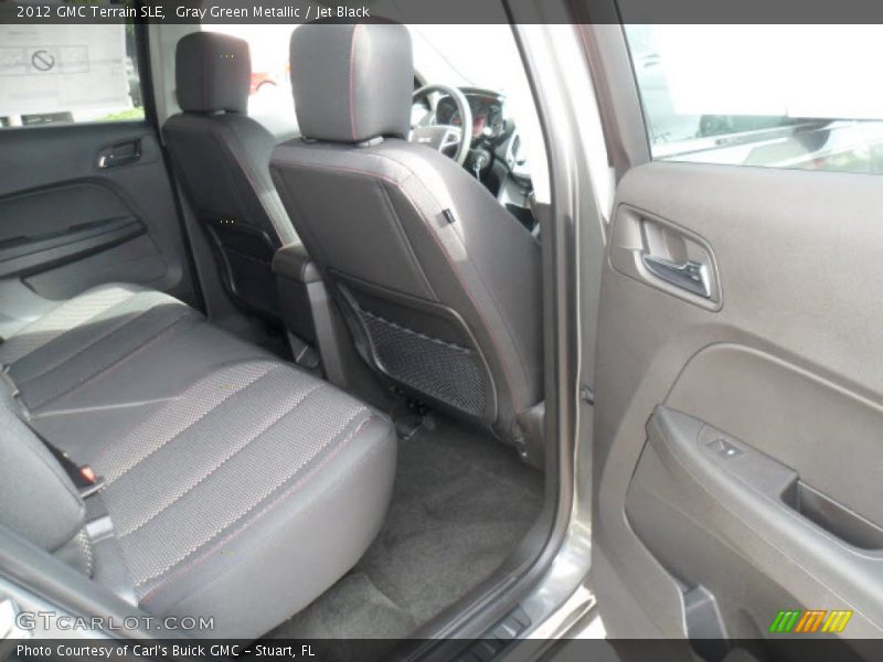Gray Green Metallic / Jet Black 2012 GMC Terrain SLE