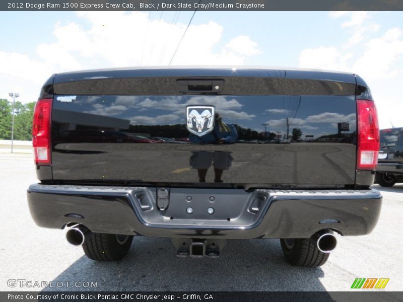 Black / Dark Slate Gray/Medium Graystone 2012 Dodge Ram 1500 Express Crew Cab